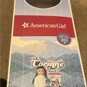 American Girl Doll - Corinne Tan with Blue Outfit